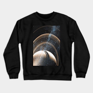 Planet Saturn Crewneck Sweatshirt